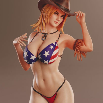 Tina Armstrong 1/6 Scale Resin Statue Hand Painted Premium Collectible Figure