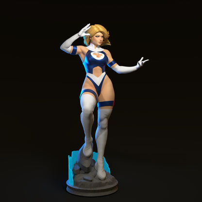 Sue Storm 1/6 Scale Figure | 12K Ultra Detail Resin Print | Hand-Painted Collectible | OTTO FiGURE
