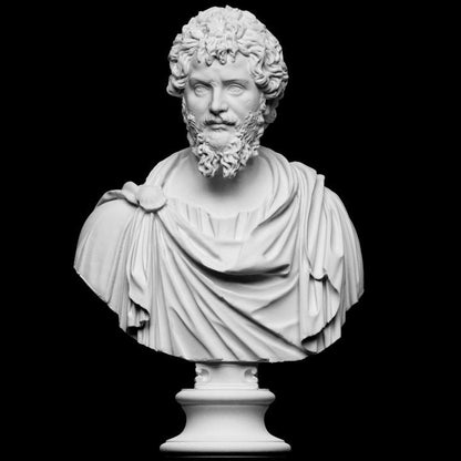 Portrait of Septimius Severus – 12K Premium Resin Statue of Ancient Roman Emperor