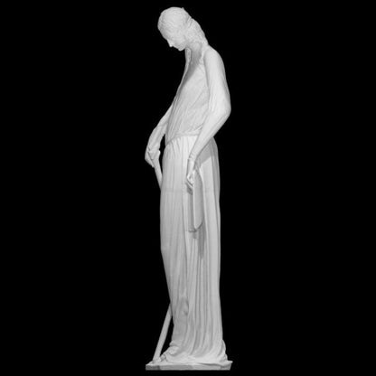 Synagoga – 12K Premium Resin Sculpture Inspired by Medieval Christian Allegory Representing the Synagogue in Religious Art and History