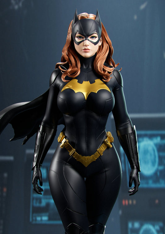 Batgirl Resin Figure Handmade Hand Painted Collectible 1/4 1/6 Scale 16K