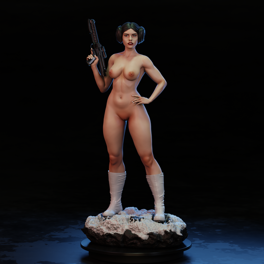 Princess Leia 1/6 Scale Figure | 12K Ultra Detail Resin Print | Hand-Painted Collectible Statue | OTTO FiGURE