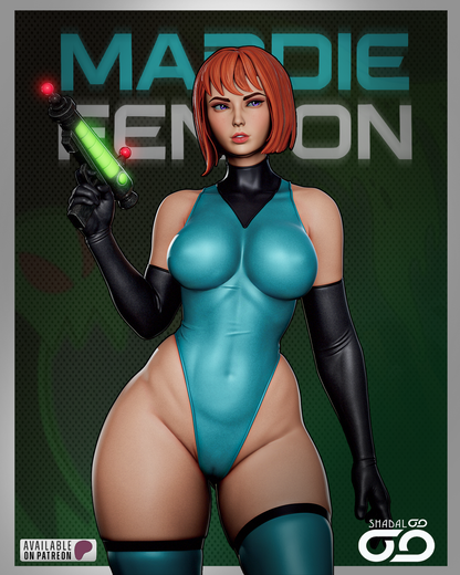 Maddie Fenton 1/6 Scale Hand Painted Handmade Collectible Figure Statue