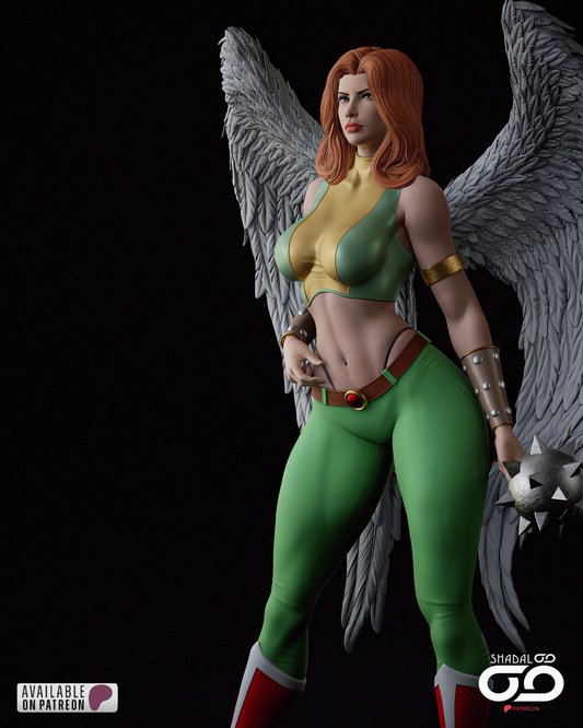 Hawkgirl 1/6 Scale Hand Painted Handmade Collectible Figure Statue