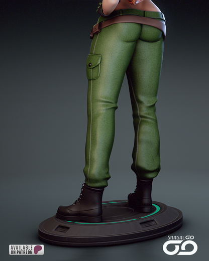 Kim Possible 1/6 Scale Hand Painted Handmade Collectible Figure Statue