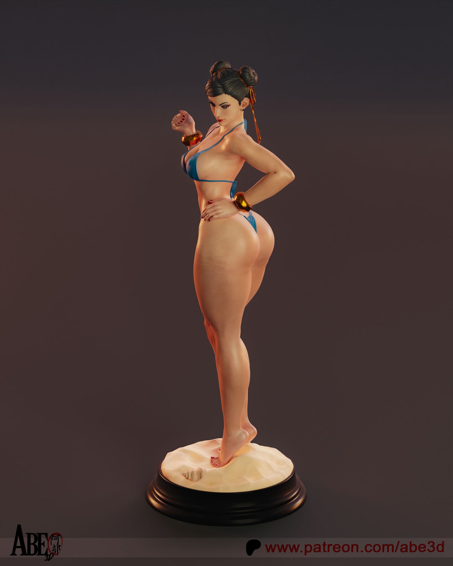 Chun-Li Bikini Version 1/6 Scale Hand Painted Resin Statue Premium Collectible Figure