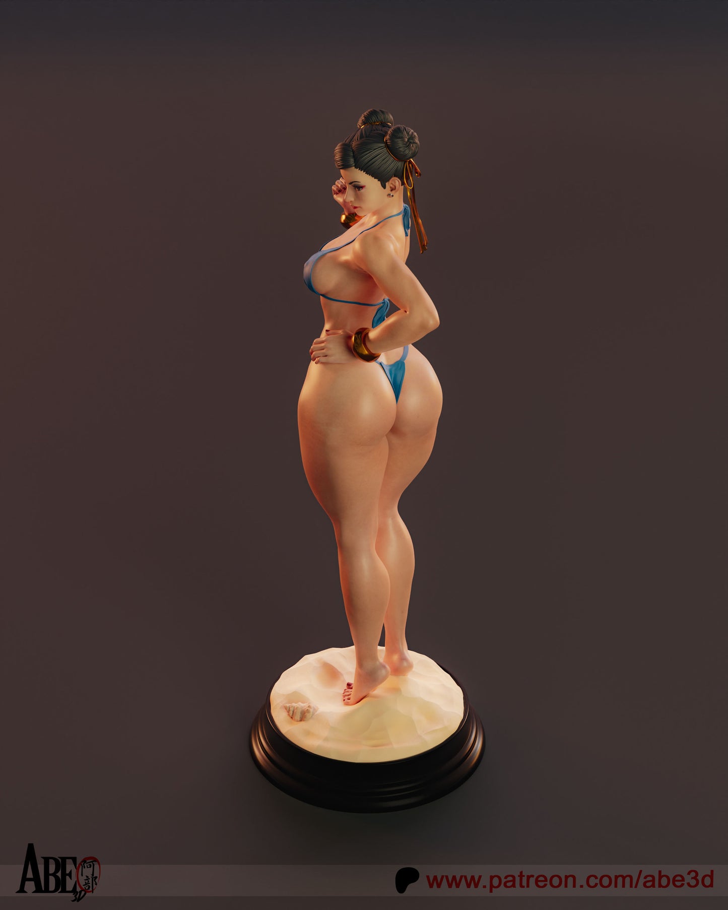Chun-Li Bikini Version 1/6 Scale Hand Painted Resin Statue Premium Collectible Figure