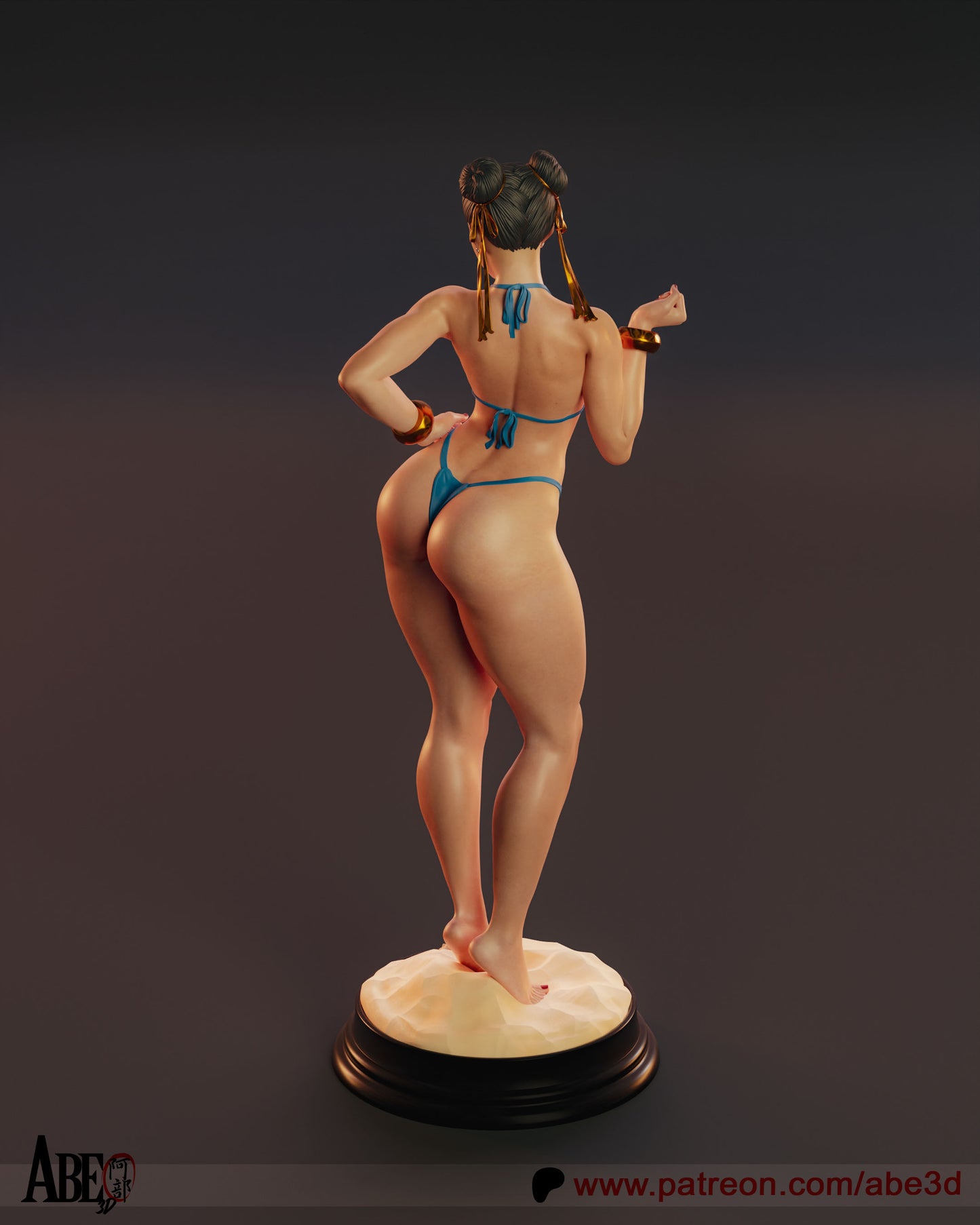 Chun-Li Bikini Version 1/6 Scale Hand Painted Resin Statue Premium Collectible Figure