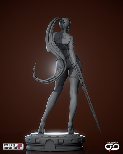 EVE 1/6 Scale Hand Painted Handmade Collectible Figure Statue