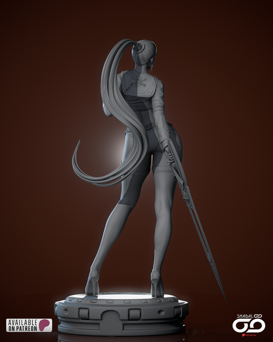 EVE 1/6 Scale Hand Painted Handmade Collectible Figure Statue