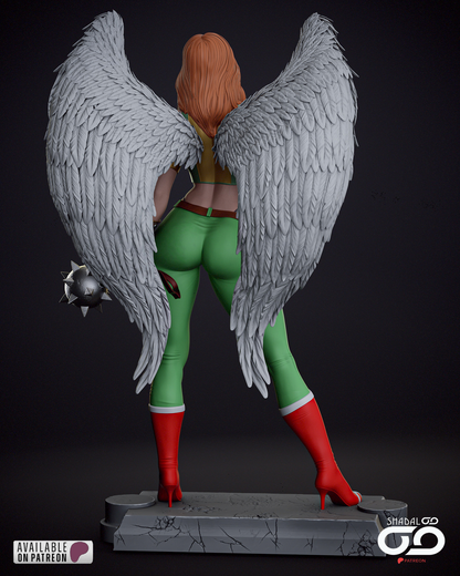 Hawkgirl 1/6 Scale Hand Painted Handmade Collectible Figure Statue