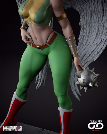 Hawkgirl 1/6 Scale Hand Painted Handmade Collectible Figure Statue
