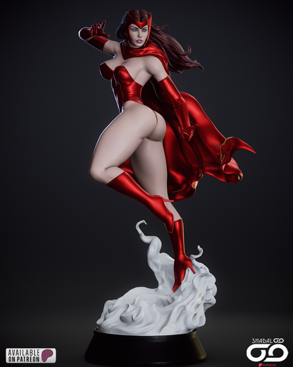 Scarlet Witch 1/6 Scale Hand Painted Collectible Figure