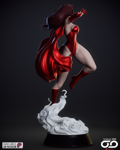 Scarlet Witch 1/6 Scale Hand Painted Collectible Figure