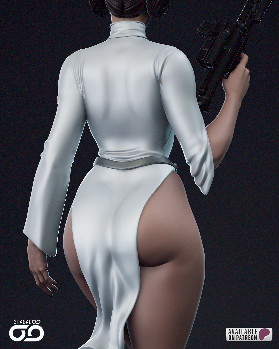 Princess Leia 1/6 Scale Hand Painted Handmade Collectible Figure Statue