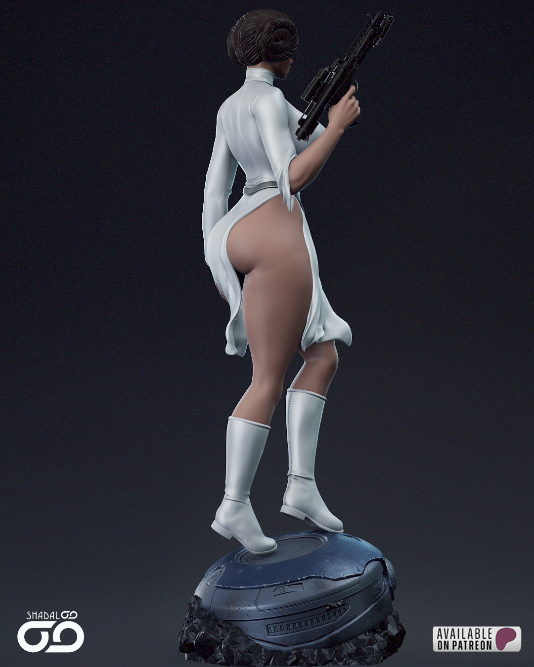 Princess Leia 1/6 Scale Hand Painted Handmade Collectible Figure Statue