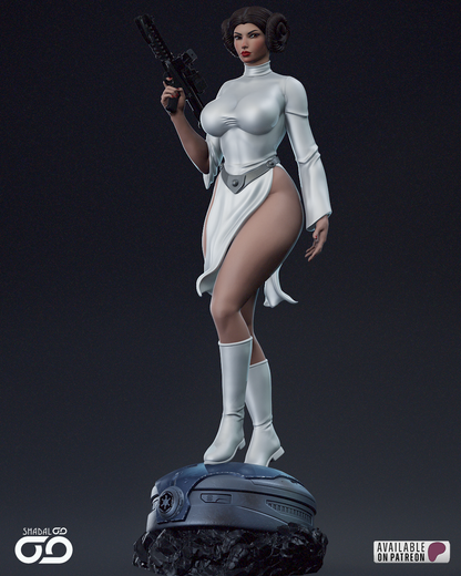 Princess Leia 1/6 Scale Hand Painted Handmade Collectible Figure Statue