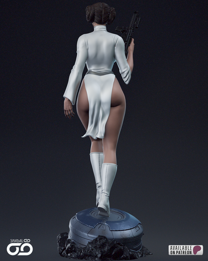 Princess Leia 1/6 Scale Hand Painted Handmade Collectible Figure Statue
