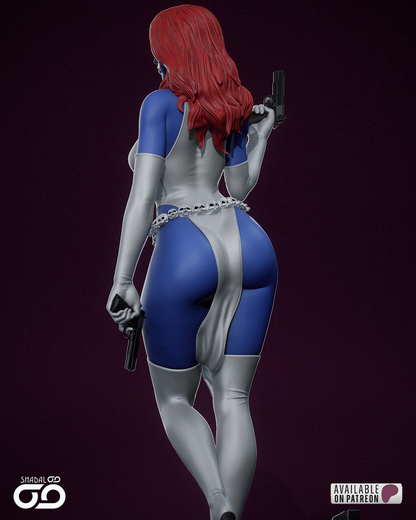 Mystique Figure – 12K Ultra Detail | Hand-Painted or Unpainted | Multiple Sizes
