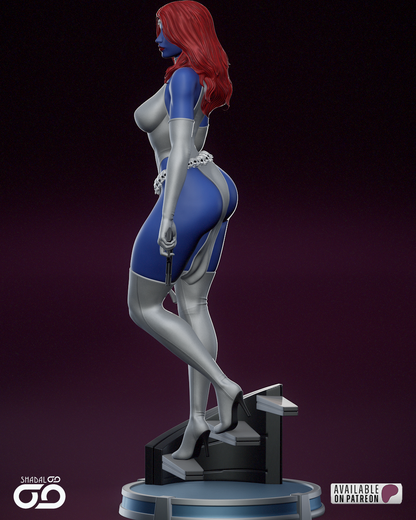 Mystique Figure – 12K Ultra Detail | Hand-Painted or Unpainted | Multiple Sizes