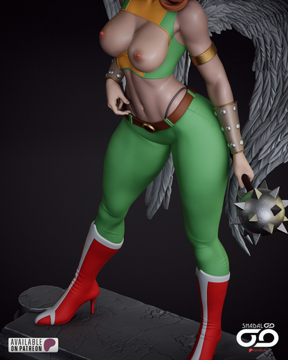 Hawkgirl 1/6 Scale Hand Painted Handmade Collectible Figure Statue