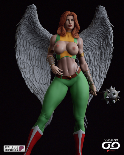 Hawkgirl 1/6 Scale Hand Painted Handmade Collectible Figure Statue