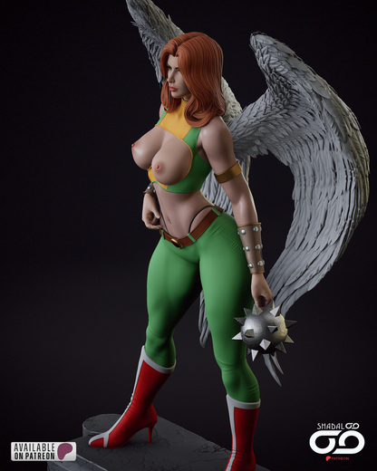 Hawkgirl 1/6 Scale Hand Painted Handmade Collectible Figure Statue