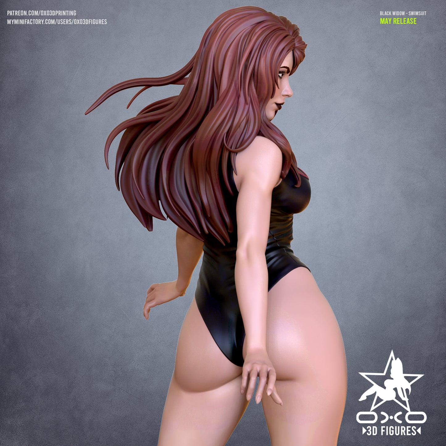 Shadow Hunter Statue | Dark Warrior Sculpture | 12K Resin Figure, DnD Mini, Gothic Art