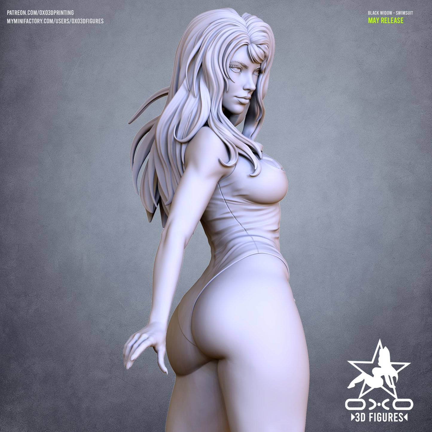 Shadow Hunter Statue | Dark Warrior Sculpture | 12K Resin Figure, DnD Mini, Gothic Art