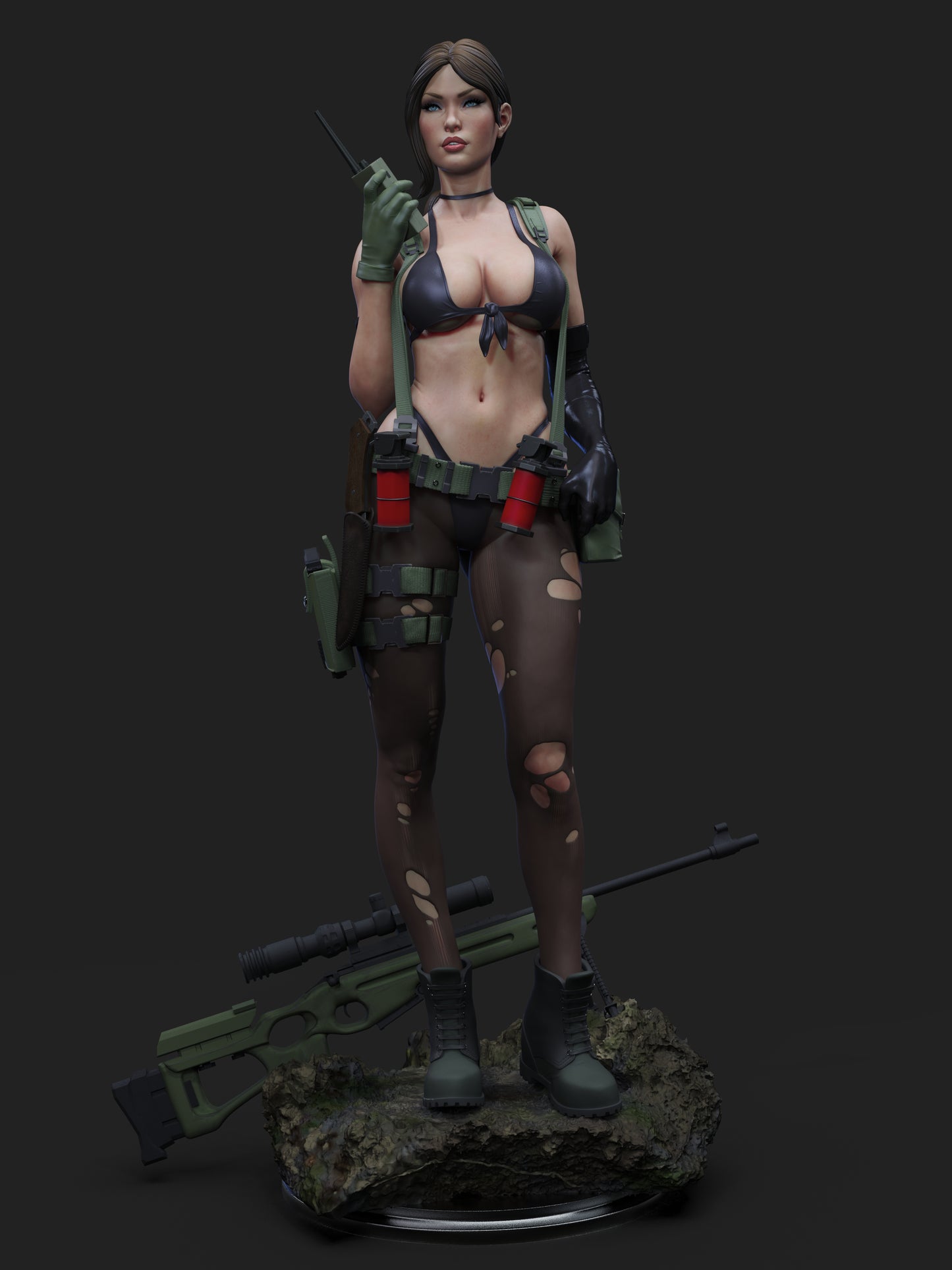 Quiet 1/6 Scale Hand Painted Resin Statue Premium Collectible Display Figure