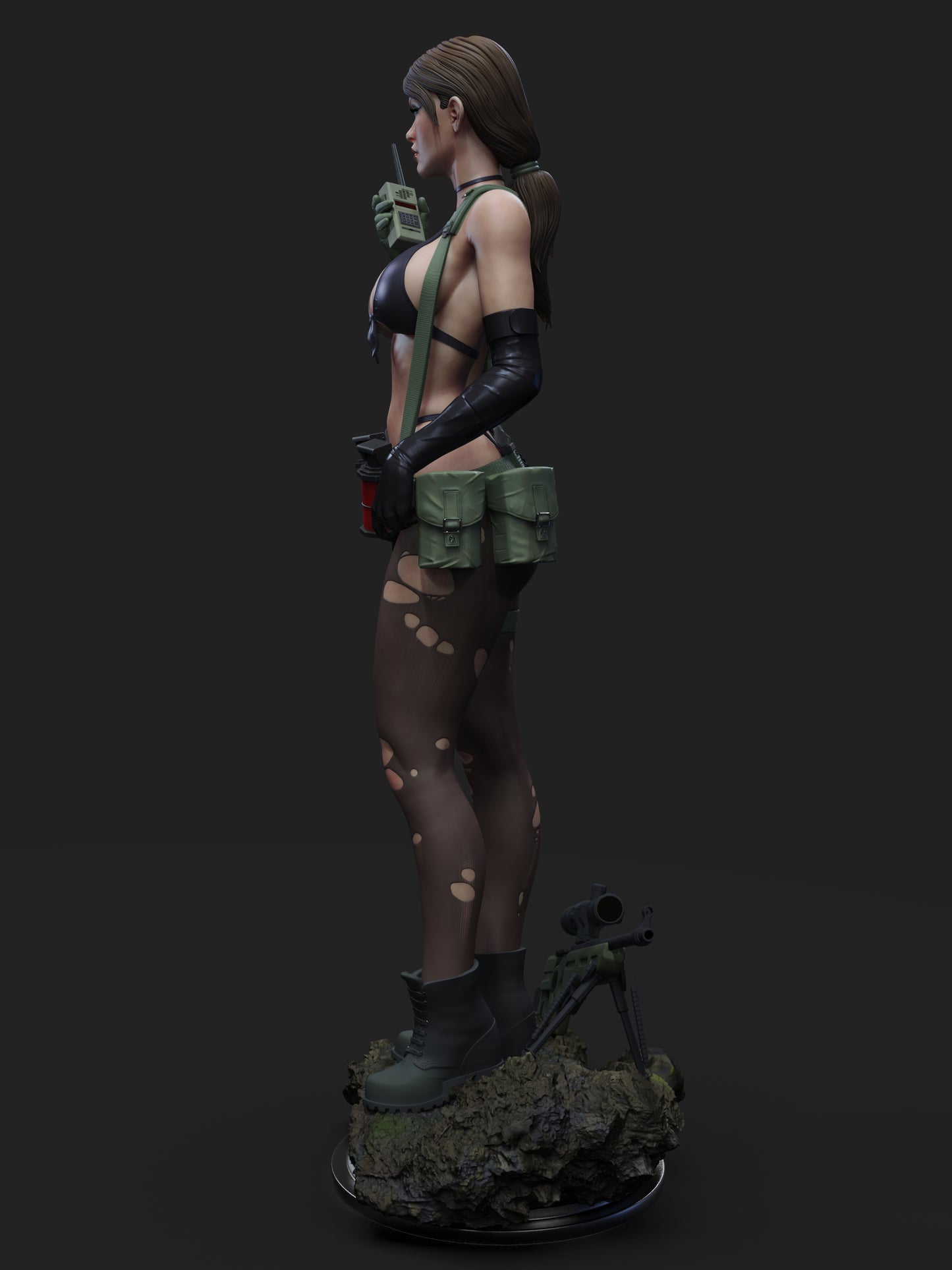 Quiet 1/6 Scale Hand Painted Resin Statue Premium Collectible Display Figure