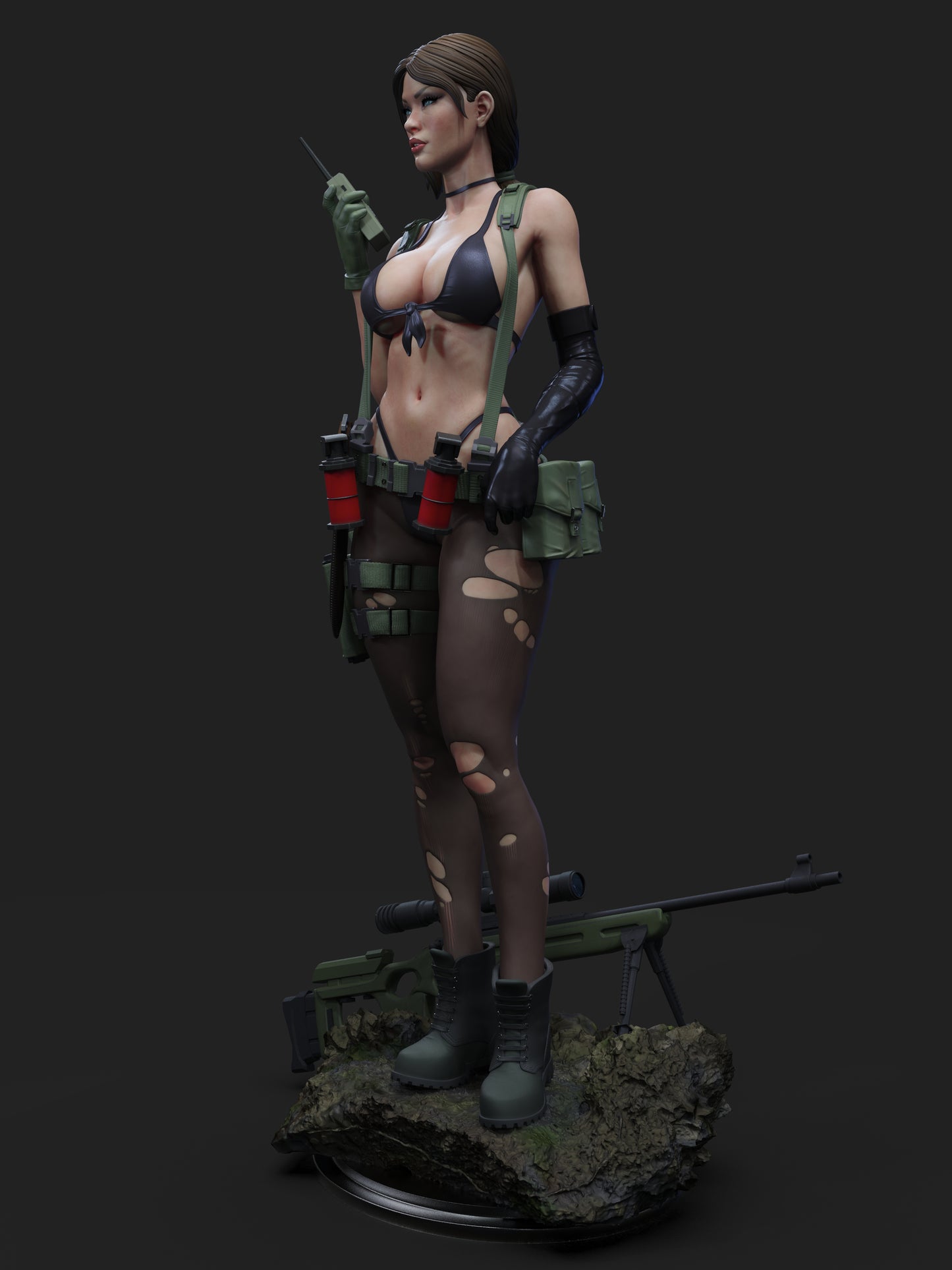 Quiet 1/6 Scale Hand Painted Resin Statue Premium Collectible Display Figure