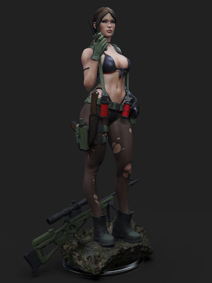 Quiet 1/6 Scale Hand Painted Resin Statue Premium Collectible Display Figure