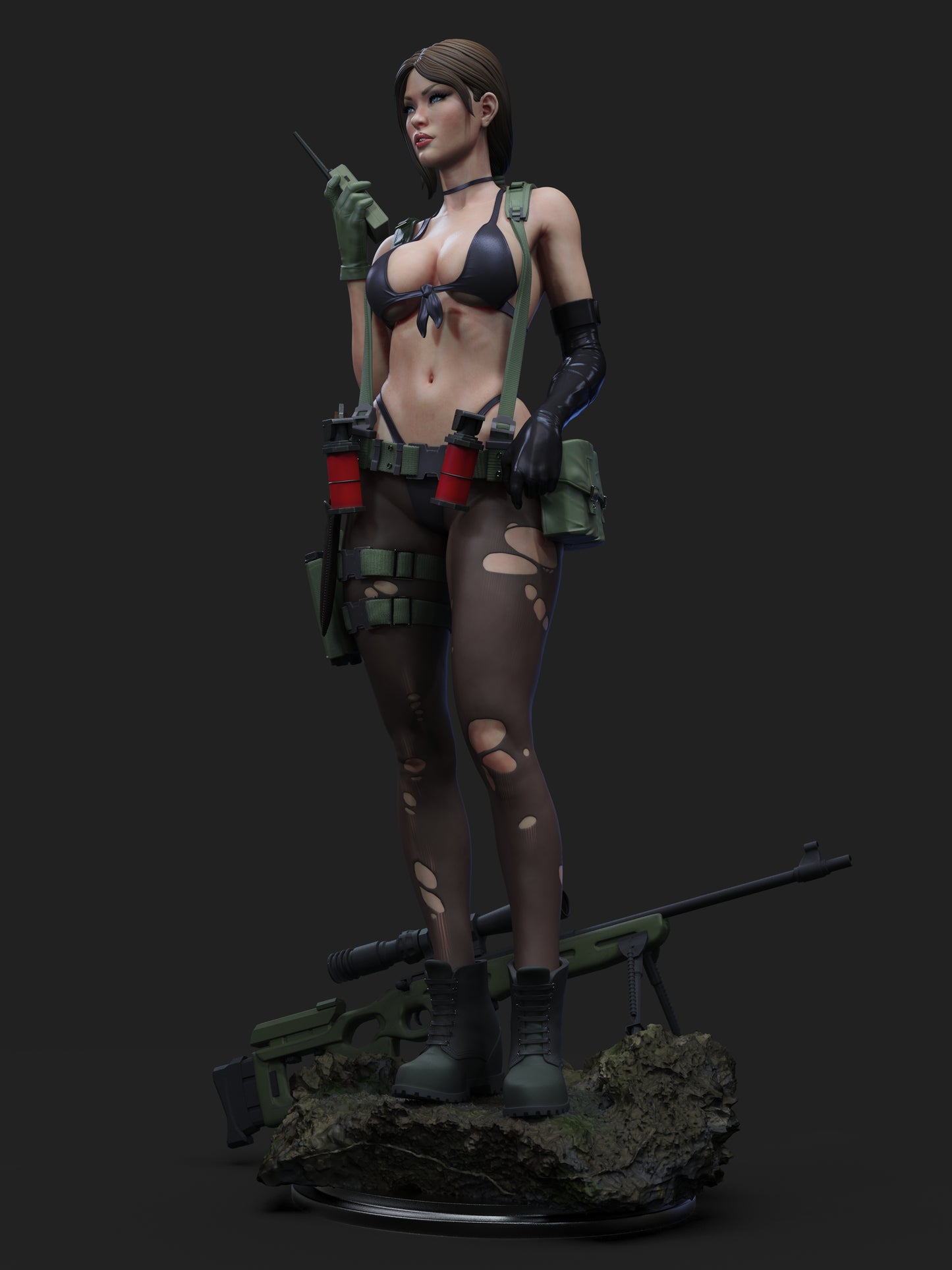 Quiet 1/6 Scale Hand Painted Resin Statue Premium Collectible Display Figure