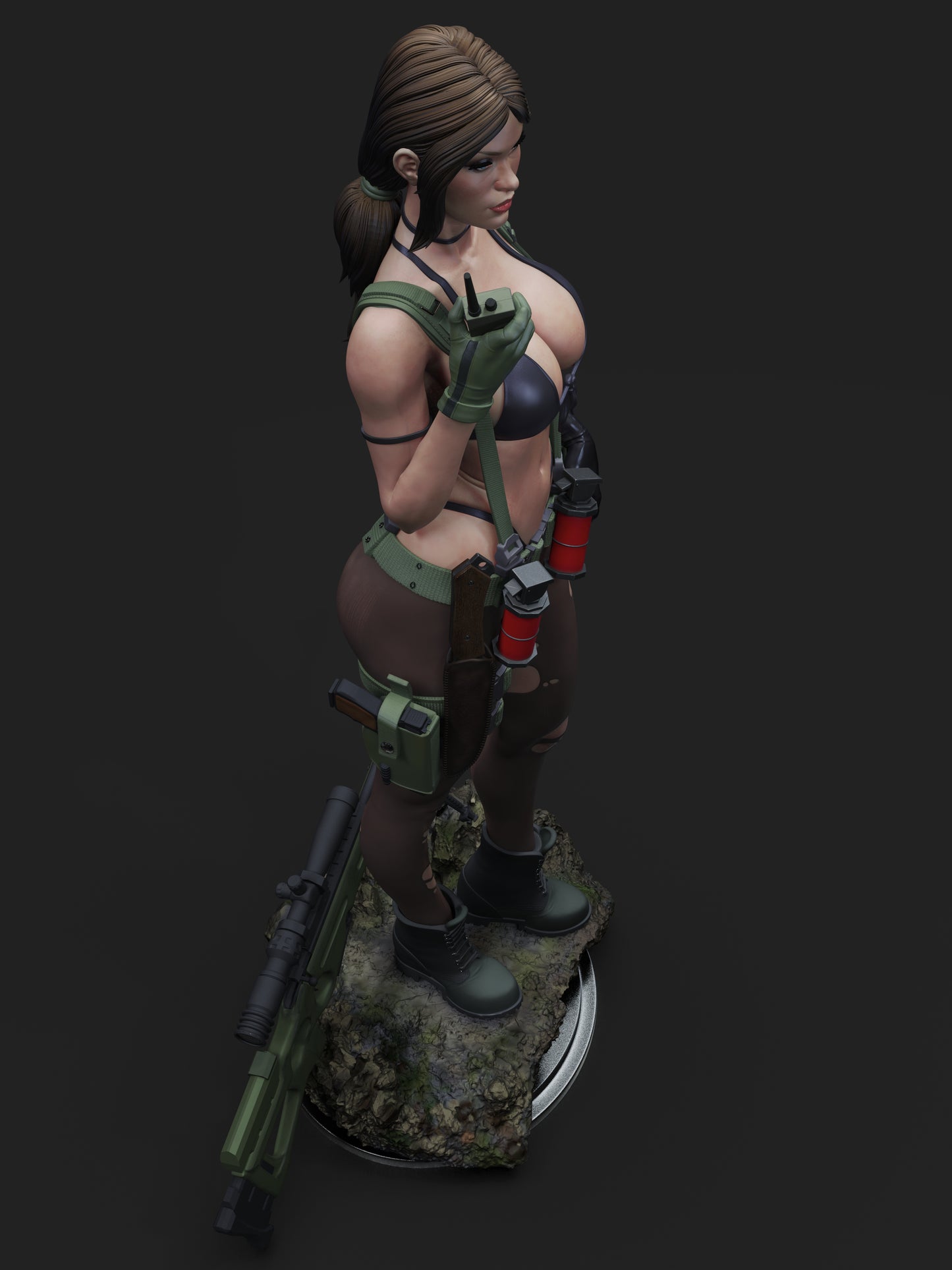 Quiet 1/6 Scale Hand Painted Resin Statue Premium Collectible Display Figure