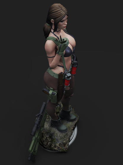 Quiet 1/6 Scale Hand Painted Resin Statue Premium Collectible Display Figure