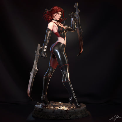 BloodRayne 12K Resin Figure | Hand-Painted & Unpainted Options