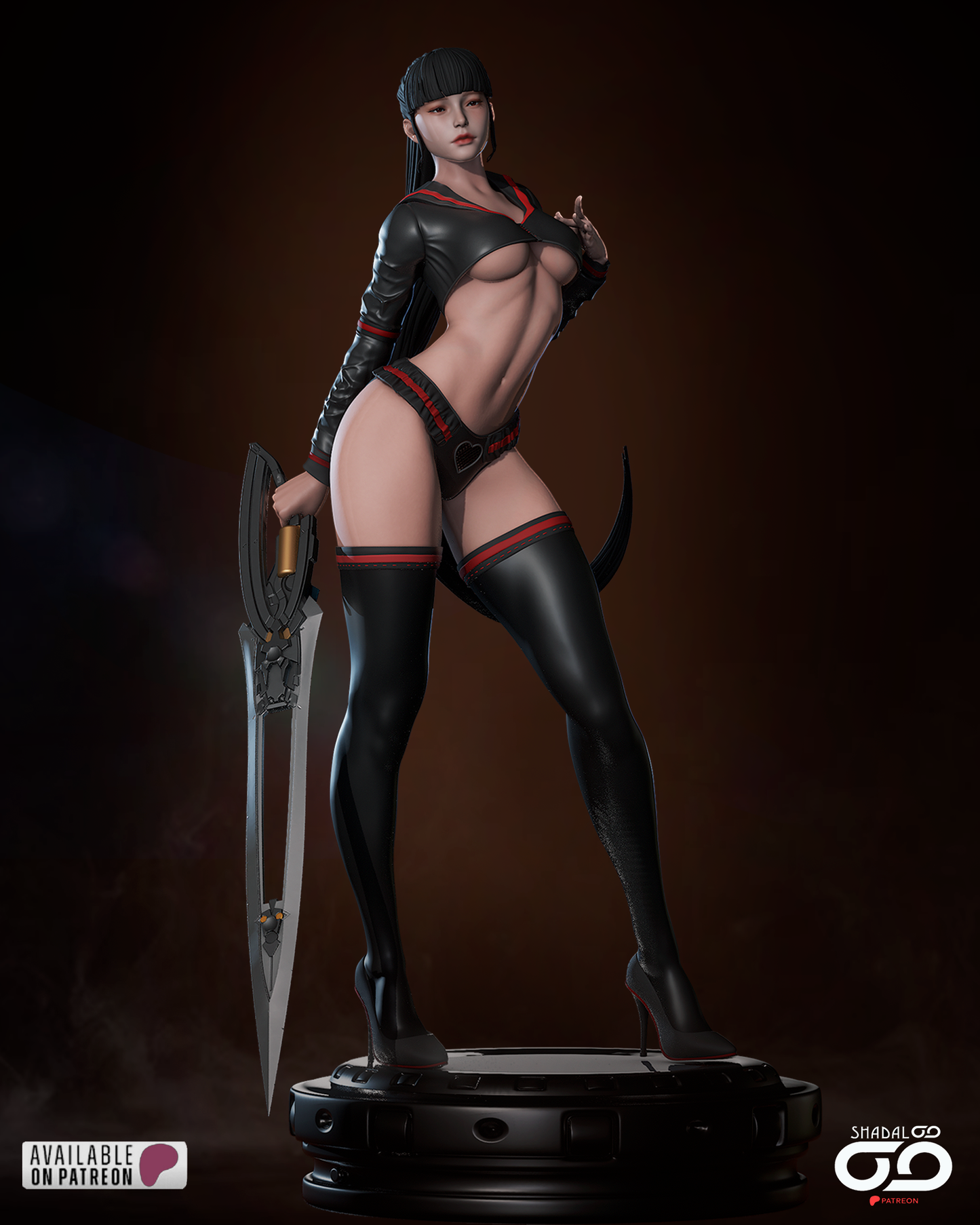 EVE 1/6 Scale Hand Painted Handmade Collectible Figure Statue