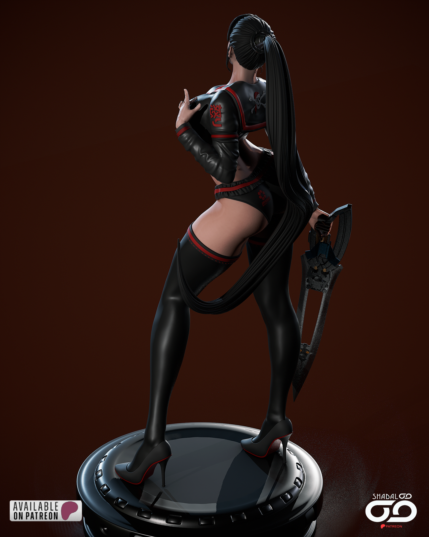 EVE 1/6 Scale Hand Painted Handmade Collectible Figure Statue