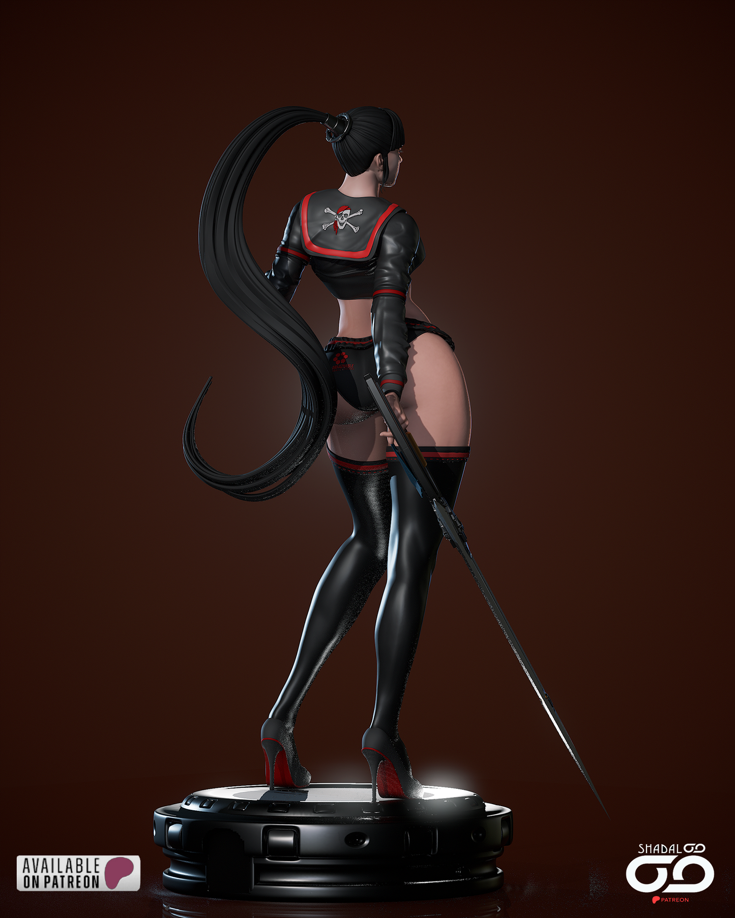 EVE 1/6 Scale Hand Painted Handmade Collectible Figure Statue