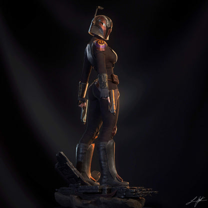 Sabine Wren Resin Figure Handmade Hand Painted Collectible 1/4 1/6 Scale