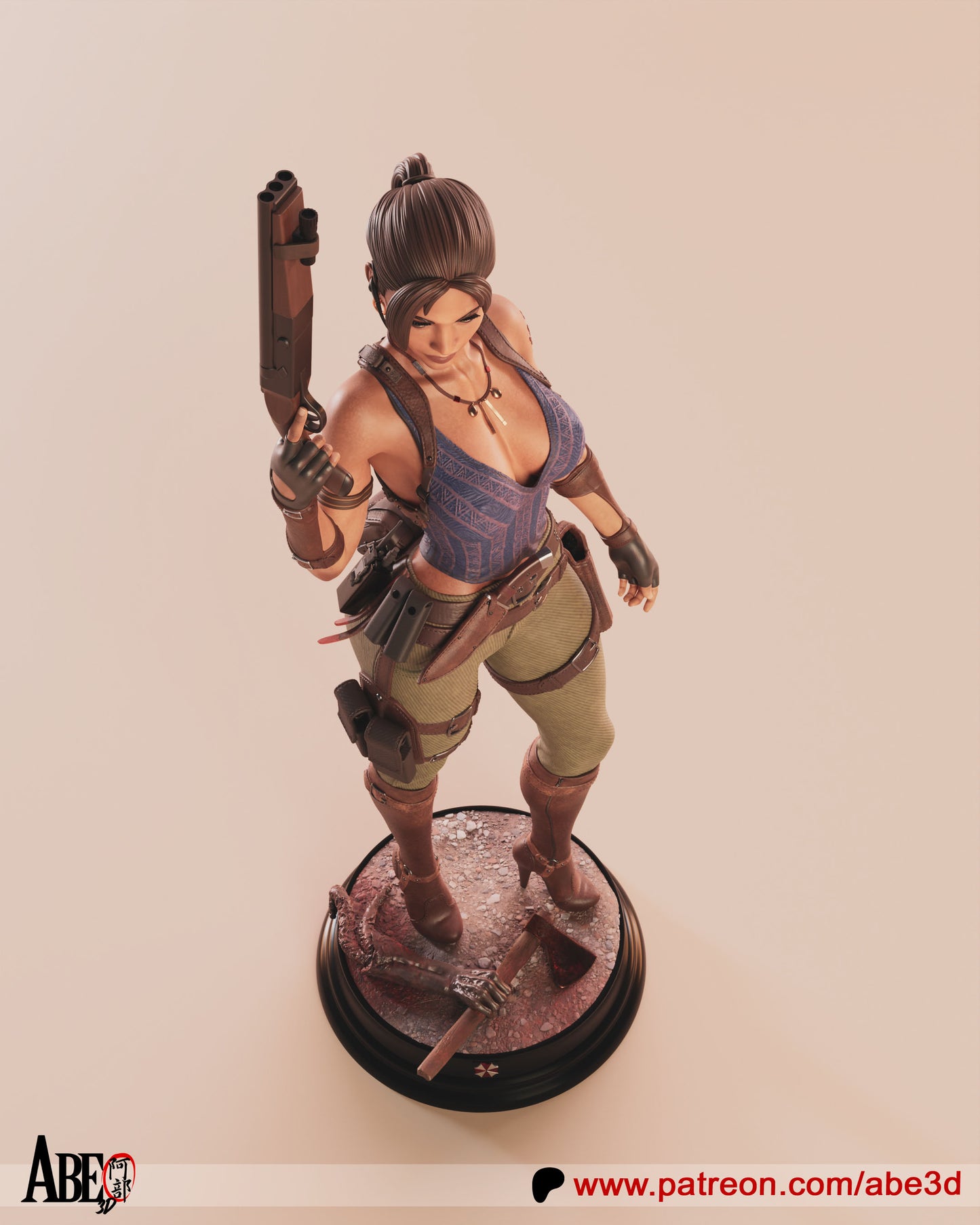 Sabine Wren Resin Figure Handmade Hand Painted Collectible 1/4 1/6 Scale