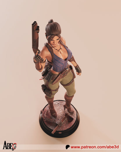 Sabine Wren Resin Figure Handmade Hand Painted Collectible 1/4 1/6 Scale