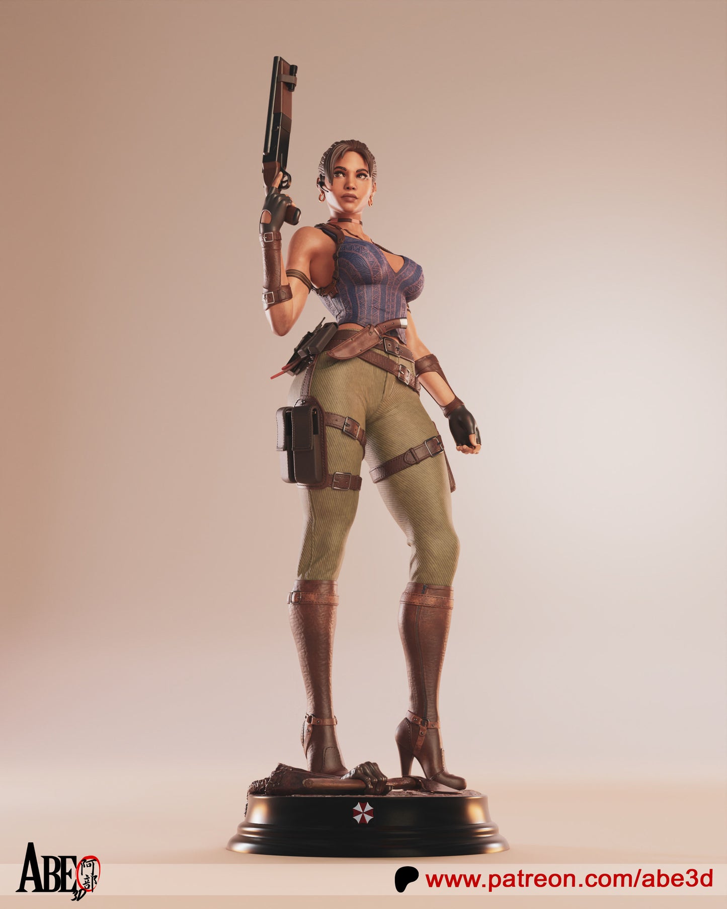 Sabine Wren Resin Figure Handmade Hand Painted Collectible 1/4 1/6 Scale