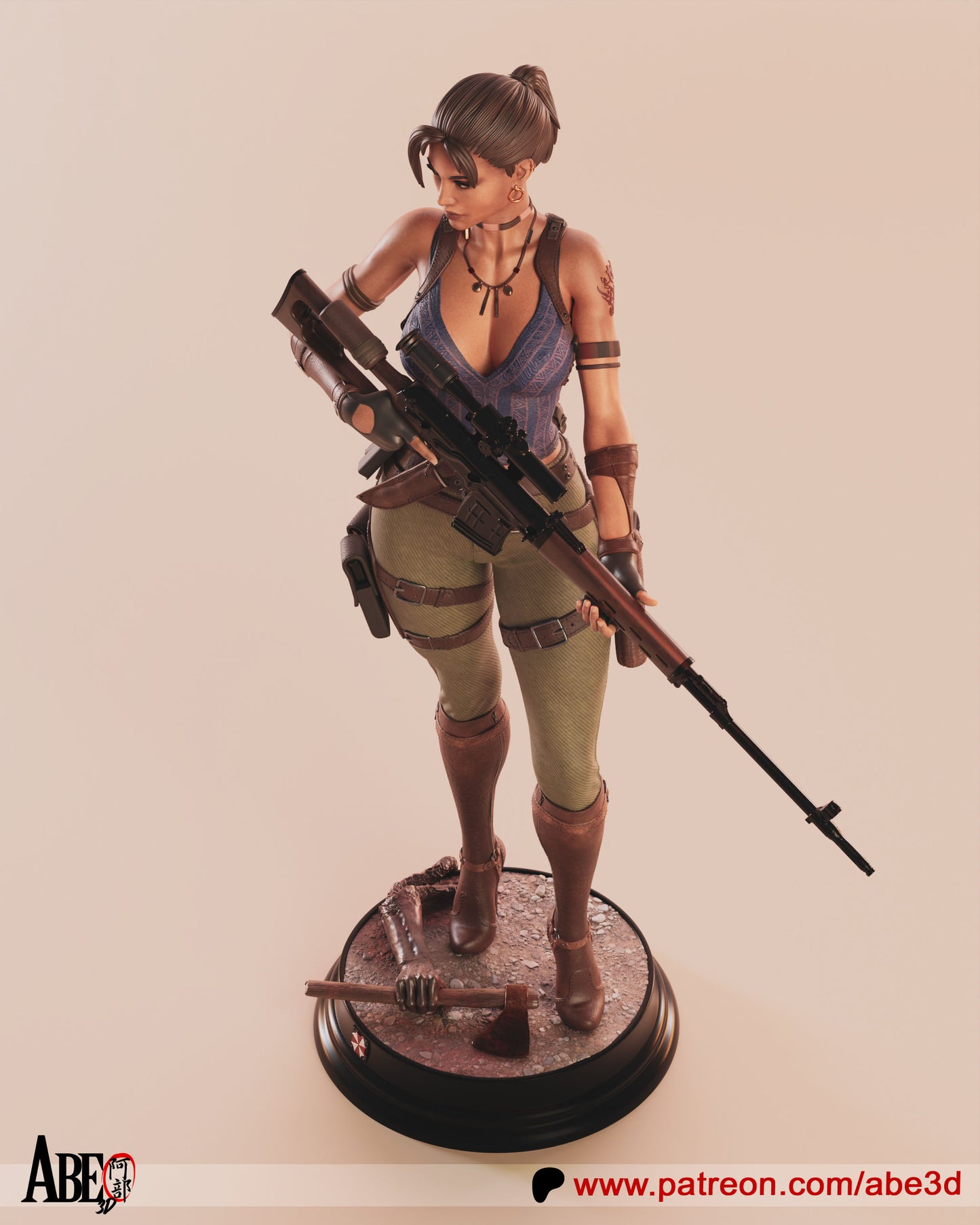 Sabine Wren Resin Figure Handmade Hand Painted Collectible 1/4 1/6 Scale