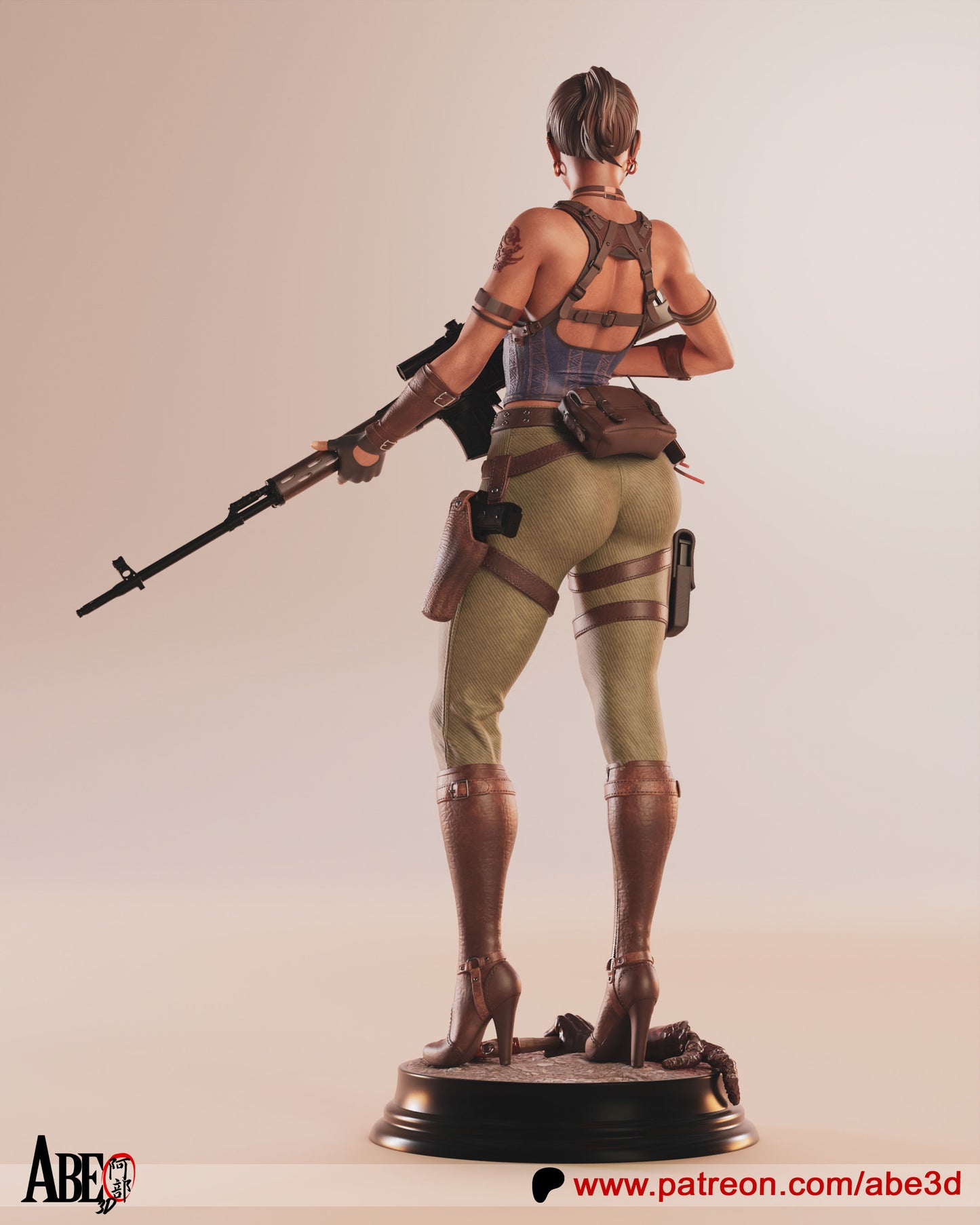 Sabine Wren Resin Figure Handmade Hand Painted Collectible 1/4 1/6 Scale