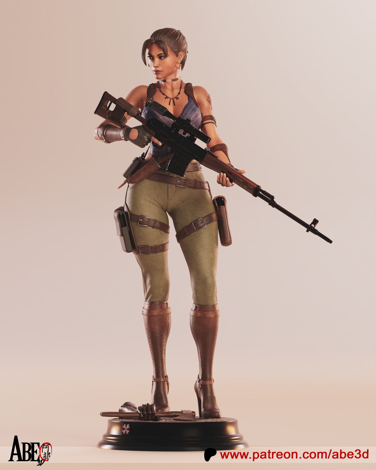 Sabine Wren Resin Figure Handmade Hand Painted Collectible 1/4 1/6 Scale