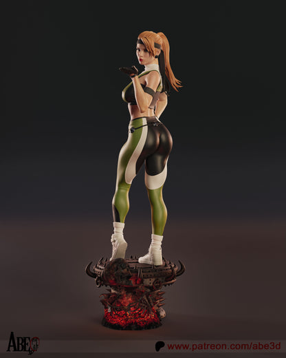 Sonya Blade 1/6 Scale Hand Painted Resin Statue | Premium Collectible Figure