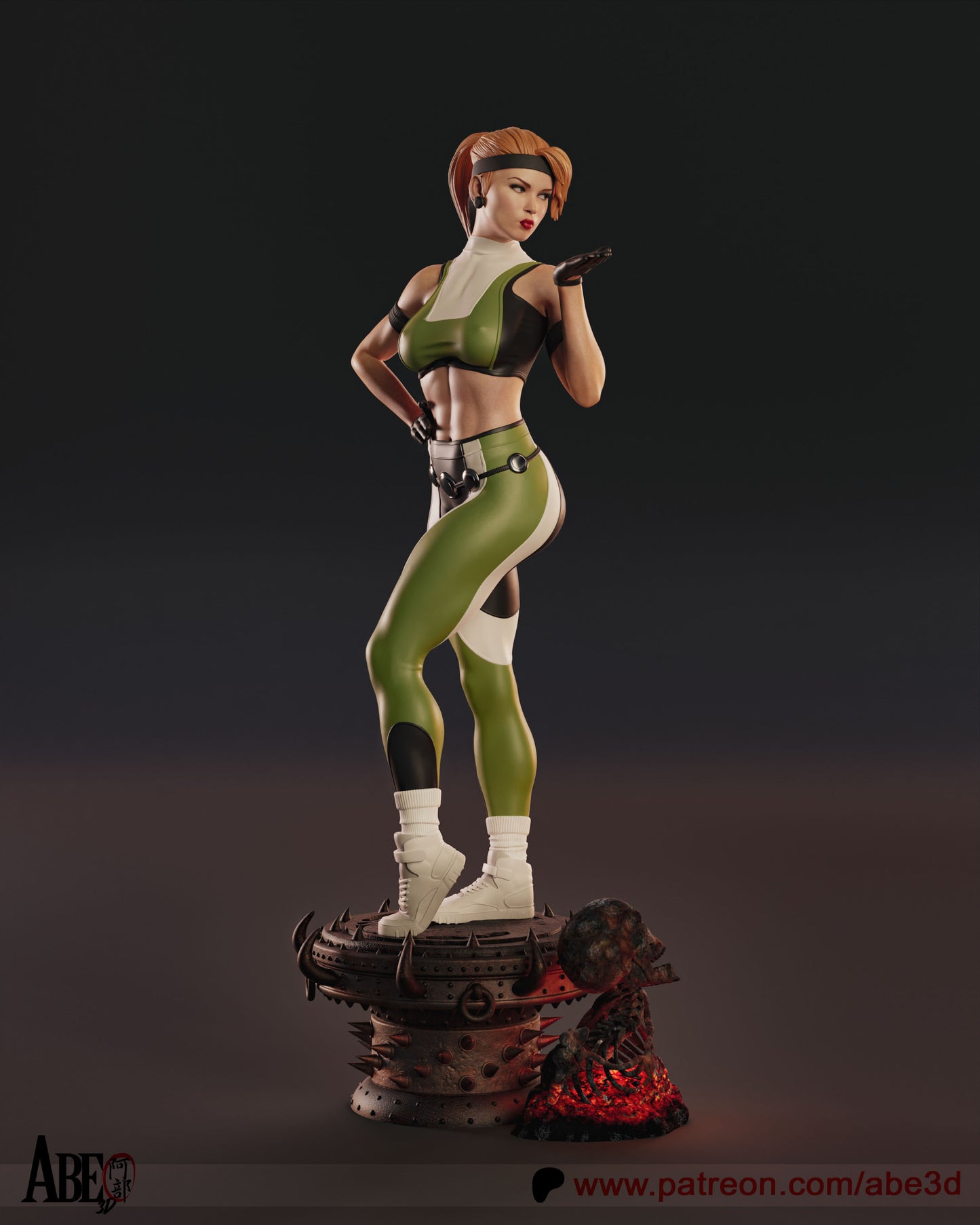 Sonya Blade 1/6 Scale Hand Painted Resin Statue | Premium Collectible Figure