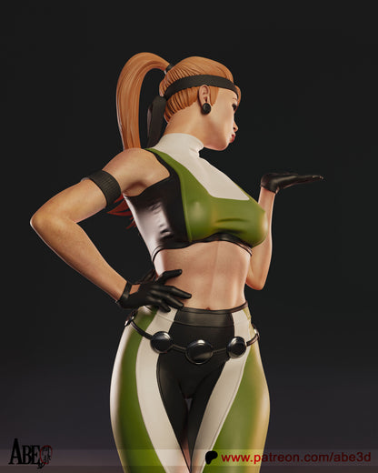 Sonya Blade 1/6 Scale Hand Painted Resin Statue | Premium Collectible Figure